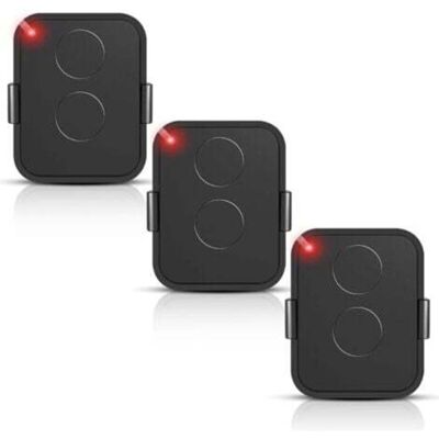 OEM Juego De 3 Mandos A Distancia On2e, Transmisor De 2 Canales 433,92 Mhz, Mando A Distancia Para Puertas, Código Variable Seguro, Compatible Con Receptores Automatizados - Crezuo OEM Juego De 3 Mandos A Distancia On2e, Transmisor De 2 Canales 433,92 Mhz, Mando A Distancia Para Puertas, Código Variable Seguro, Compatible Con Receptores Automatizados - Crezuo