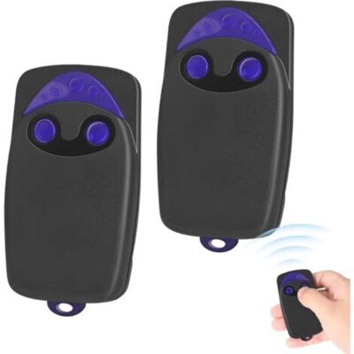 OEM Juego De 2 Mandos A Distancia Para Puertas Automáticas – Frecuencia 433,92 Mhz – 2 Botones – Compatible Con Floxir Floxr Oxi – Sistema De Código Variable - 92mhz OEM Juego De 2 Mandos A Distancia Para Puertas Automáticas – Frecuencia 433,92 Mhz – 2 Botones – Compatible Con Floxir Floxr Oxi – Sistema De Código Variable - 92mhz
