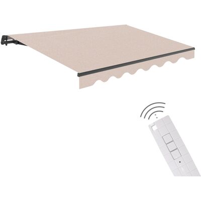 WASABI Toldo Motorizado Retráctil 3x2,5 Arena – Mando A Distancia WASABI Toldo Motorizado Retráctil 3x2,5 Arena – Mando A Distancia