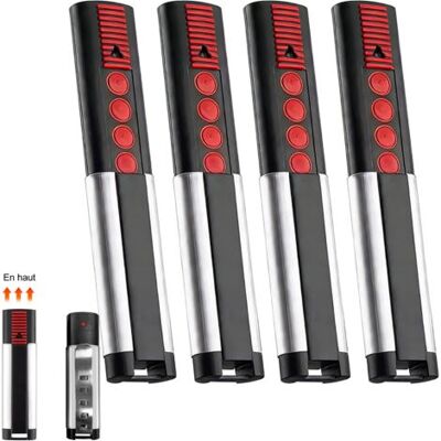 OEM Juego De 4 Mandos A Distancia De 868 Mhz Para Puertas De Garaje Y Portones, Compatibles Con Los Mandos A Distancia 4020 Tx03-868-4, 4026 Tx03-868-2, 4020v000 Y 4026v000, De 4 Canales. OEM Juego De 4 Mandos A Distancia De 868 Mhz Para Puertas De Garaje Y Portones, Compatibles Con Los Mandos A Distancia 4020 Tx03-868-4, 4026 Tx03-868-2, 4020v000 Y 4026v000, De 4 Canales.