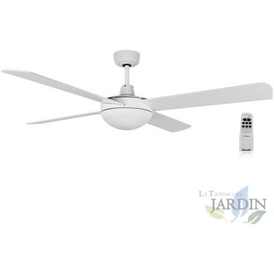 Suinga Orbegozo Ventilador de Techo con Luz - 132cm, 4 Aspas, Control Remoto Suinga Orbegozo Ventilador de Techo con Luz - 132cm, 4 Aspas, Control Remoto