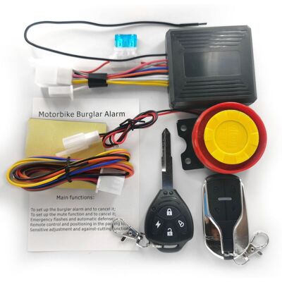 Zvd - Alarma Antirrobo Para Motocicleta - Arranque Y Parada A Distancia - Llave/control Remoto Zvd - Alarma Antirrobo Para Motocicleta - Arranque Y Parada A Distancia - Llave/control Remoto