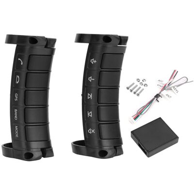 OEM Controles Del Volante Del Coche, Mando A Distancia Inalámbrico Universal Para Volante, Controlador De Botones De Navegación Dvd OEM Controles Del Volante Del Coche, Mando A Distancia Inalámbrico Universal Para Volante, Controlador De Botones De Navegación Dvd