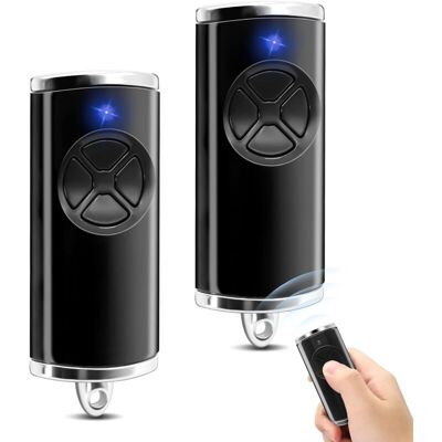 ZVD Juego De 2 Mandos A Distancia Para Puertas, 4 Canales, 868 Mhz, Código Desplazable, Compatibles Con Puertas Hörmann. ZVD Juego De 2 Mandos A Distancia Para Puertas, 4 Canales, 868 Mhz, Código Desplazable, Compatibles Con Puertas Hörmann.
