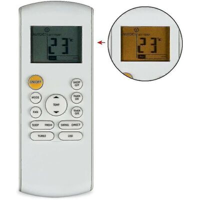 DPZO Mando A Distancia Para Aires Acondicionados Beko Midea Rg57k7(b)/bgef/rg57a1(b)/rg57b(b)/bge DPZO Mando A Distancia Para Aires Acondicionados Beko Midea Rg57k7(b)/bgef/rg57a1(b)/rg57b(b)/bge
