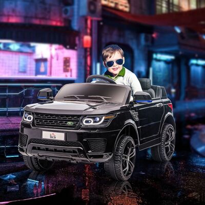 PZCC Suv Eléctrico Infantil, Hasta 5 Km/h, Con Cinturón De Seguridad, Mando A Distancia, Faros, Función De Música, Negro. PZCC Suv Eléctrico Infantil, Hasta 5 Km/h, Con Cinturón De Seguridad, Mando A Distancia, Faros, Función De Música, Negro.