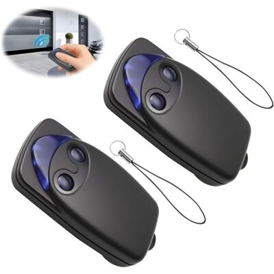 OEM Juego De 3 Mandos A Distancia Flo2r-s De 433,92 Mhz Con 2 Botones Para Puertas De Garaje Eléctricas, Compatibles Con El Mando A Distancia Nice Remote, De Debuns. OEM Juego De 3 Mandos A Distancia Flo2r-s De 433,92 Mhz Con 2 Botones Para Puertas De Garaje Eléctricas, Compatibles Con El Mando A Distancia Nice Remote, De Debuns.