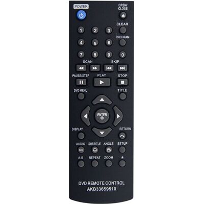 OEM Mando A Distancia De Repuesto Akb33659510 Para Reproductores De Dvd Dp122, Dp520, Dp522, Dp930, Dp932, Dvx440, Dvx352, Dvx380, Dvx390 Y Dvx550. OEM Mando A Distancia De Repuesto Akb33659510 Para Reproductores De Dvd Dp122, Dp520, Dp522, Dp930, Dp932, Dvx440, Dvx352, Dvx380, Dvx390 Y Dvx550.