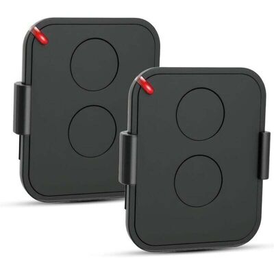 OEM Juego De 2 Mandos A Distancia Para Puertas De Garaje, 433,92 Mhz, Compatible Con On2e, On4e, On1e (código Variable), 2 Canales - Crezuo OEM Juego De 2 Mandos A Distancia Para Puertas De Garaje, 433,92 Mhz, Compatible Con On2e, On4e, On1e (código Variable), 2 Canales - Crezuo