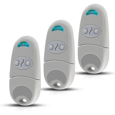 Mando A Distancia Para Puertas Jssevn De 433,92 Mhz – Compatible Con T0p432na – Para Puertas De Garaje Y Portones Automáticos (paquete De 3) Mando A Distancia Para Puertas Jssevn De 433,92 Mhz – Compatible Con T0p432na – Para Puertas De Garaje Y Portones Automáticos (paquete De 3)