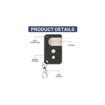 OEM 2 Mandos A Distancia Para Abrepuertas De Garaje Compatibles Con Chamberlain Motorlift Liftmaster Tx4runi, Tx2rev, 84335eml, 84333e, 94333e, 4335eml. Mandos A Distancia De 433,92 Mhz Para Motorlift 500 OEM 2 Mandos A Distancia Para Abrepuertas De Garaje Compatibles Con Chamberlain Motorlift Liftmaster Tx4runi, Tx2rev, 84335eml, 84333e, 94333e, 4335eml. Mandos A Distancia De 433,92 Mhz Para Motorlift 500