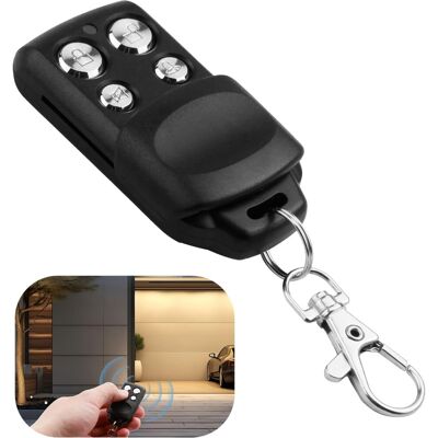 OEM Mando A Distancia Universal De 433 Mhz Para Puertas De Garaje, Transmisor Portátil, Compatible Con Códigos Fijos Y Variables, Incluye Llavero Metálico, Para Coches Y Puertas Automáticas. OEM Mando A Distancia Universal De 433 Mhz Para Puertas De Garaje, Transmisor Portátil, Compatible Con Códigos Fijos Y Variables, Incluye Llavero Metálico, Para Coches Y Puertas Automáticas.