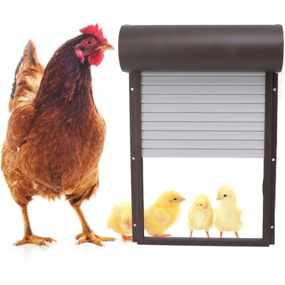 OEM Puerta Automática Para Gallinero Con Marco Metálico, Panel De Plástico, Iluminación, Temporizador, Control 3 En 1 Y Mando A Distancia Led. OEM Puerta Automática Para Gallinero Con Marco Metálico, Panel De Plástico, Iluminación, Temporizador, Control 3 En 1 Y Mando A Distancia Led.