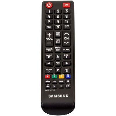 Samsung Aa59-00714a - Mando A Distancia De Repuesto Para Tv, Color Negro Samsung Aa59-00714a - Mando A Distancia De Repuesto Para Tv, Color Negro