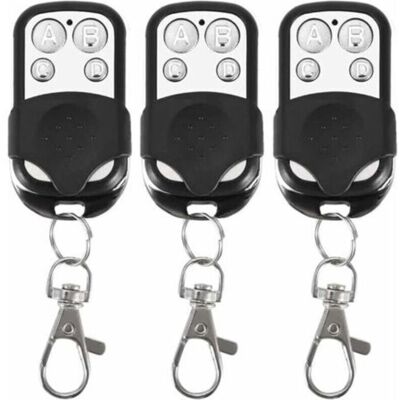 OEM Juego De 3 Mandos A Distancia Universales Para Puertas Automáticas, Frecuencia De 433,92 Mhz, Código Fijo, 4 Botones Para Controlar Hasta 4 Puertas -crezuo OEM Juego De 3 Mandos A Distancia Universales Para Puertas Automáticas, Frecuencia De 433,92 Mhz, Código Fijo, 4 Botones Para Controlar Hasta 4 Puertas -crezuo
