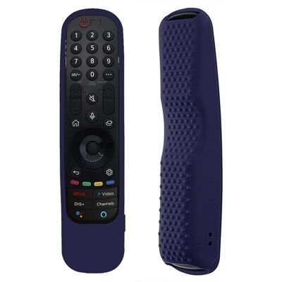 OEM Funda De Silicona Para Mando A Distancia De Smart Tvs An-mr21 Mr22, Resistente A Golpes Y Luminosa, Color Azul Medianoche. OEM Funda De Silicona Para Mando A Distancia De Smart Tvs An-mr21 Mr22, Resistente A Golpes Y Luminosa, Color Azul Medianoche.