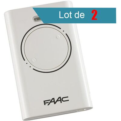 FOCTRO Mando A Distancia Faac Xt2 868 Slh Blanco (pack De 2) FOCTRO Mando A Distancia Faac Xt2 868 Slh Blanco (pack De 2)