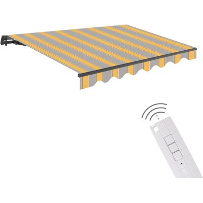 WASABI Toldo Motorizado Retráctil 3x2,5 Agb – Mando A Distancia WASABI Toldo Motorizado Retráctil 3x2,5 Agb – Mando A Distancia