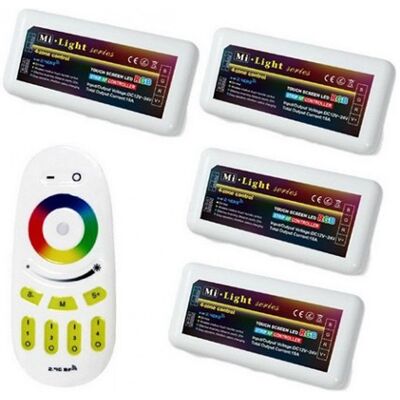 Sysled - 4-Zone - 12V - RGB - Controlador LED Sysled - 4-Zone - 12V - RGB - Controlador LED