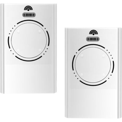 ZVD Mando A Distancia Para Puerta (paquete De 2), 868 Mhz, 4 Canales, Compatible Con Faa-xt4, Color Negro, Para Garaje Y Entrada. ZVD Mando A Distancia Para Puerta (paquete De 2), 868 Mhz, 4 Canales, Compatible Con Faa-xt4, Color Negro, Para Garaje Y Entrada.