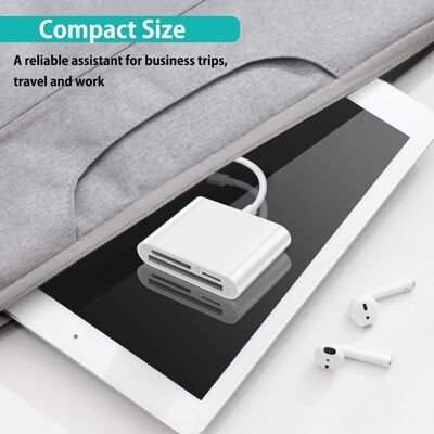 OEM Lector De Tarjetas Universal Para Macbook Pro, Adaptador Usb-c, Compatible Con Tarjetas Cf, Sd Y Tf, Transferencia De Datos Bidireccional De Alta Velocidad, Adaptador De 3 Ranuras. OEM Lector De Tarjetas Universal Para Macbook Pro, Adaptador Usb-c, Compatible Con Tarjetas Cf, Sd Y Tf, Transferencia De Datos Bidireccional De Alta Velocidad, Adaptador De 3 Ranuras.