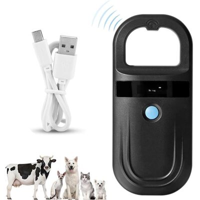 OEM Lector De Chips, Lector Chips Rfid Bluetooth Mascotas, Recargable Usb, Lector Chips Inalámbrico, B Emid, 134,2 Khz/125 Khz Pantalla Oled, Negro OEM Lector De Chips, Lector Chips Rfid Bluetooth Mascotas, Recargable Usb, Lector Chips Inalámbrico, B Emid, 134,2 Khz/125 Khz Pantalla Oled, Negro