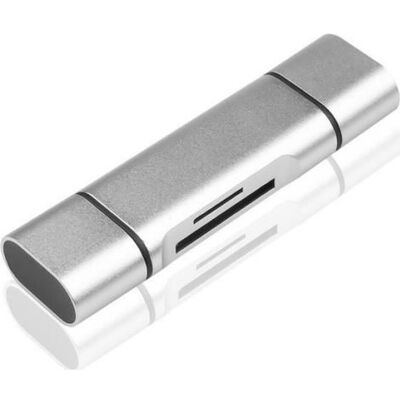 OEM Lector De Tarjetas - Micro Usb Tipo C - Otg - Alta Velocidad - Compatible Con Sd/tf OEM Lector De Tarjetas - Micro Usb Tipo C - Otg - Alta Velocidad - Compatible Con Sd/tf