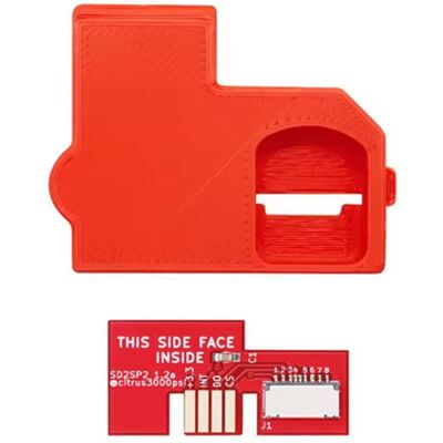 OEM Soporte Protector Impreso En 3d Sd2sp2 Para Lector De Tarjetas Microsd Sd Load Sdl, Adaptador Para Consola De Juegos Ngc Gamecube OEM Soporte Protector Impreso En 3d Sd2sp2 Para Lector De Tarjetas Microsd Sd Load Sdl, Adaptador Para Consola De Juegos Ngc Gamecube