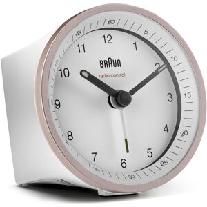Bc07 Reloj Despertador Analógico Rosa, Blanco - Braun Bc07 Reloj Despertador Analógico Rosa, Blanco - Braun