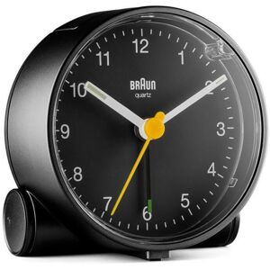 Braun Bc01b Reloj Despertador Analógico Negro Braun Bc01b Reloj Despertador Analógico Negro