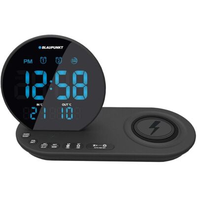 Blaupunkt Cr85bk Despertador Reloj Despertador Digital Negro Blaupunkt Cr85bk Despertador Reloj Despertador Digital Negro