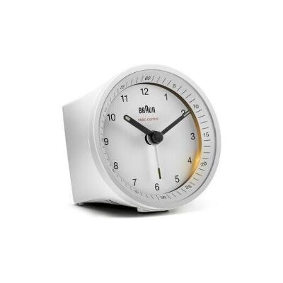 Braun Bc 07 W-dcf Radio Alarm Clock White Braun Bc 07 W-dcf Radio Alarm Clock White