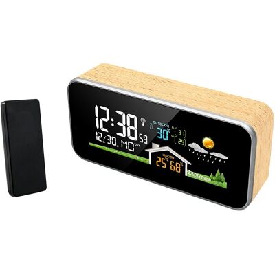 OEM Estación Meteorológica Fanju Zx1005a Para Interiores Y Exteriores, Pantalla Digital, Termómetro, Higrómetro, Brillo Ajustable, Retroiluminación, Pronóstico. OEM Estación Meteorológica Fanju Zx1005a Para Interiores Y Exteriores, Pantalla Digital, Termómetro, Higrómetro, Brillo Ajustable, Retroiluminación, Pronóstico.