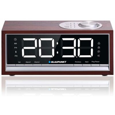 Blaupunkt - Cr60bt Radio Portátil Analógico Y Digital Negro, Madera Blaupunkt - Cr60bt Radio Portátil Analógico Y Digital Negro, Madera