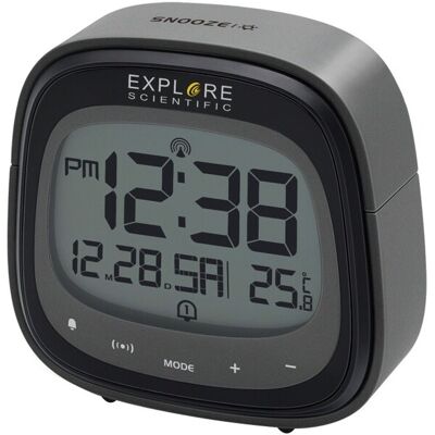 Explore Scientific Reloj Despertador Explore Scientific Rdc-3006 Lcd Negro Explore Scientific Reloj Despertador Explore Scientific Rdc-3006 Lcd Negro