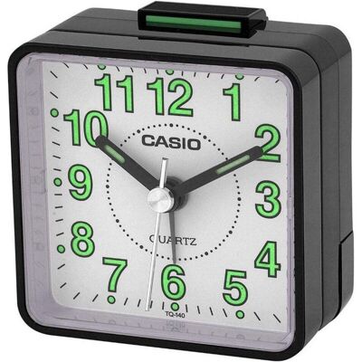Reloj Despertador Casio TQ-140 - Analógico, Negro Reloj Despertador Casio TQ-140 - Analógico, Negro