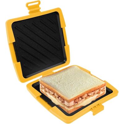 OEM Tostadora - Sandwichera - Sandwichera De Silicona Compatible Con Microondas - Sandwichera Inalámbrica - Revestimiento Antiadherente - Apta Para Oficinas, Dormitorios Y Microondas - Naranja OEM Tostadora - Sandwichera - Sandwichera De Silicona Compatible Con Microondas - Sandwichera Inalámbrica - Revestimiento Antiadherente - Apta Para Oficinas, Dormitorios Y Microondas - Naranja