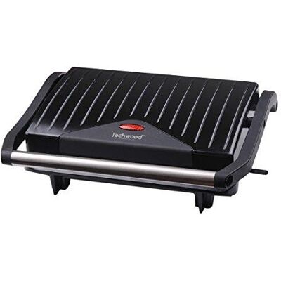 Techwood Tpg-756 Grill Panini Negro 750w Potente Techwood Tpg-756 Grill Panini Negro 750w Potente