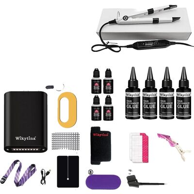 OEM Máquina Para Extensiones De Cabello, Tecnología De Luz Uv, Diseño Portátil, Kit De Herramientas De 2 Piezas. OEM Máquina Para Extensiones De Cabello, Tecnología De Luz Uv, Diseño Portátil, Kit De Herramientas De 2 Piezas.
