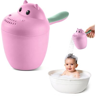OEM Vaso Para Baby Shower - Vaso Infantil - Para Lavar El Cabello - Asa Antideslizante - 16 X 14 X 7 Cm - Azul OEM Vaso Para Baby Shower - Vaso Infantil - Para Lavar El Cabello - Asa Antideslizante - 16 X 14 X 7 Cm - Azul