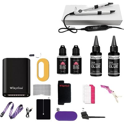 OEM Máquina Para Extensiones De Cabello, Tecnología De Luz Uv, Diseño Portátil, Kit De Herramientas 1 OEM Máquina Para Extensiones De Cabello, Tecnología De Luz Uv, Diseño Portátil, Kit De Herramientas 1