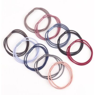 OEM Juego De 100 Gomas Para El Pelo De Colores,elásticas De Buena Calidad Sin Metal,3,5 Cm De Diámetro,10 Colores,para Trenzar El Cabello OEM Juego De 100 Gomas Para El Pelo De Colores,elásticas De Buena Calidad Sin Metal,3,5 Cm De Diámetro,10 Colores,para Trenzar El Cabello