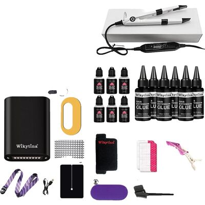 OEM Máquina Para Extensiones De Cabello, Tecnología De Luz Uv, Diseño Portátil, Kit De Herramientas De 3 Piezas. OEM Máquina Para Extensiones De Cabello, Tecnología De Luz Uv, Diseño Portátil, Kit De Herramientas De 3 Piezas.