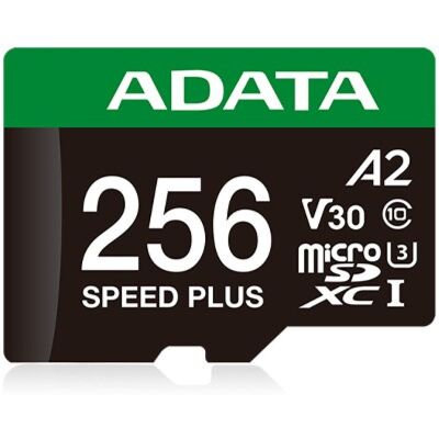 Tarjeta Microsdxc Adata Speed Plus De 256 Gb, Clase 3 Uhs-i/u3 Tarjeta Microsdxc Adata Speed Plus De 256 Gb, Clase 3 Uhs-i/u3