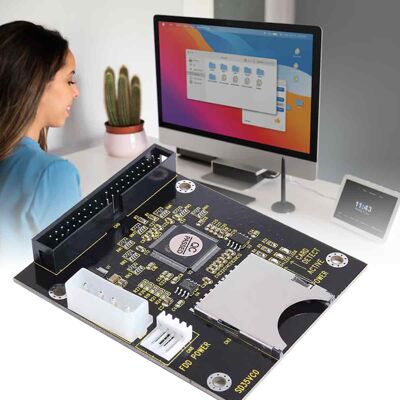 OEM Un Adaptador Sdhc/sdxc/mmc A Ide Estable Y De Alto Rendimiento, Silencioso Y Sin Errores, Convierte Las Tarjetas Sd En Discos Duros Ide, Proporcionando Una Solución Para El Almacenamiento Permanente D OEM Un Adaptador Sdhc/sdxc/mmc A Ide Estable Y De Alto Rendimiento, Silencioso Y Sin Errores, Convierte Las Tarjetas Sd En Discos Duros Ide, Proporcionando Una Solución Para El Almacenamiento Permanente D