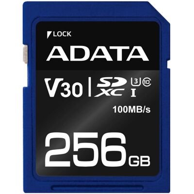 Adata Premier Pro Sdxc 256 Gb Clase 10 Uhs-i/u3 V30 Adata Premier Pro Sdxc 256 Gb Clase 10 Uhs-i/u3 V30