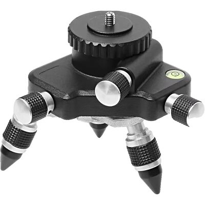 OEM Adaptador De Nivel Láser Giratorio, Base Microajustable De 360°, Compatible Con Trípode, Adaptador De Nivel OEM Adaptador De Nivel Láser Giratorio, Base Microajustable De 360°, Compatible Con Trípode, Adaptador De Nivel