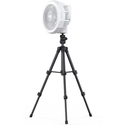 OEM Ventilador Trípode Plegable 3 En 1: De Mesa, Techo Y Suelo. 4 Velocidades, 3 Niveles De Intensidad De Luz, Batería Integrada De 10 000 Mah Y Soporte Incluido. OEM Ventilador Trípode Plegable 3 En 1: De Mesa, Techo Y Suelo. 4 Velocidades, 3 Niveles De Intensidad De Luz, Batería Integrada De 10 000 Mah Y Soporte Incluido.
