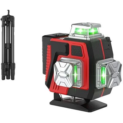 OEM Nivel Láser De 16 Líneas, Funcionamiento Vertical Y Horizontal, Bolsa De Tela, Trípode. OEM Nivel Láser De 16 Líneas, Funcionamiento Vertical Y Horizontal, Bolsa De Tela, Trípode.