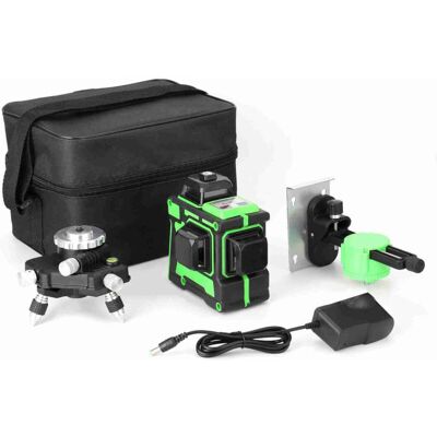 OEM Nivel Láser 3d Multifuncional Con 12 Líneas, Autonivelante, Con Barra De Extensión De Aleación Ajustable En 3 Alturas (1,2 M), Trípode Y Bolsa De Transporte OEM Nivel Láser 3d Multifuncional Con 12 Líneas, Autonivelante, Con Barra De Extensión De Aleación Ajustable En 3 Alturas (1,2 M), Trípode Y Bolsa De Transporte